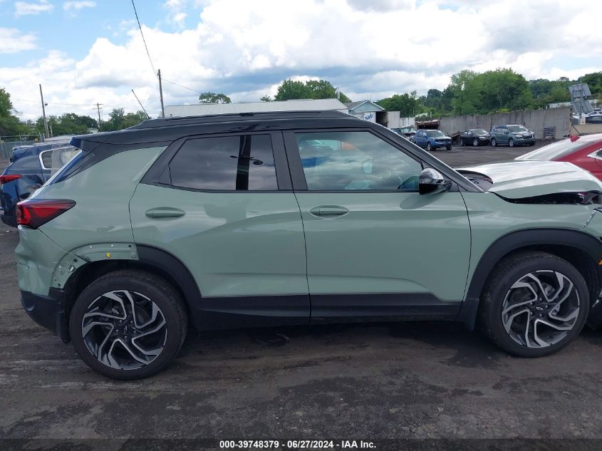 2024 Chevrolet Trailblazer Awd Rs VIN: KL79MUSL4RB183072 Lot: 39748379