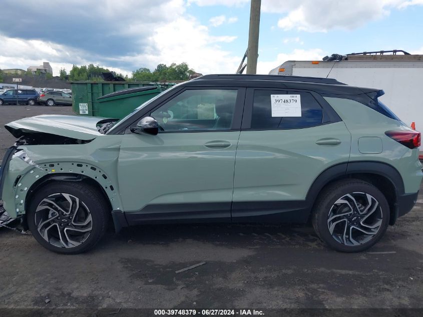 2024 Chevrolet Trailblazer Awd Rs VIN: KL79MUSL4RB183072 Lot: 39748379