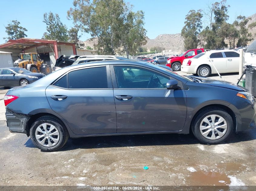 2016 Toyota Corolla L VIN: 5YFBURHE1GP515333 Lot: 39748384