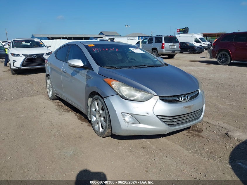 2013 Hyundai Elantra Limited VIN: KMHDH4AE7DU661630 Lot: 39748388
