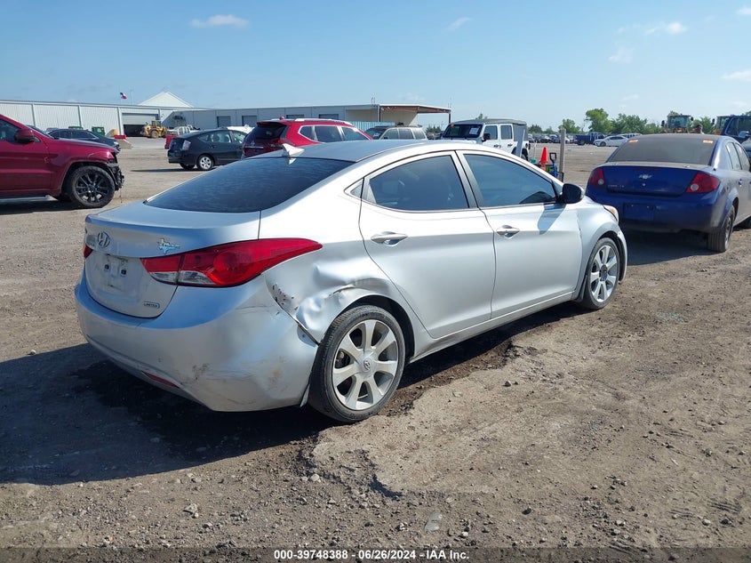 2013 Hyundai Elantra Limited VIN: KMHDH4AE7DU661630 Lot: 39748388
