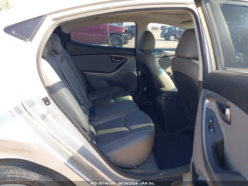 2013 Hyundai Elantra Limited VIN: KMHDH4AE7DU661630 Lot: 39748388