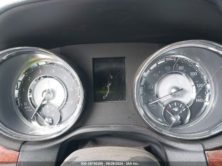 2012 Chrysler 300 VIN: 2C3CCAAG3CH107750 Lot: 39748389