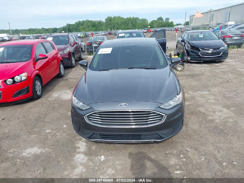 2020 Ford Fusion Se VIN: 3FA6P0HD2LR166043 Lot: 39748405