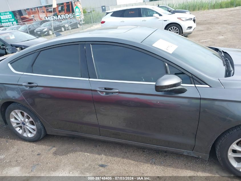 2020 Ford Fusion Se VIN: 3FA6P0HD2LR166043 Lot: 39748405