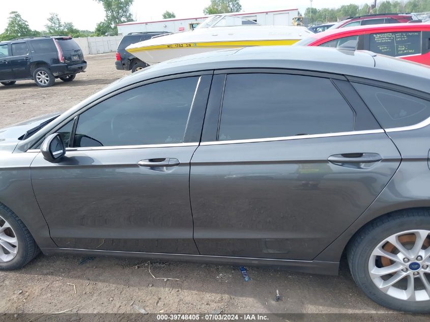 2020 Ford Fusion Se VIN: 3FA6P0HD2LR166043 Lot: 39748405