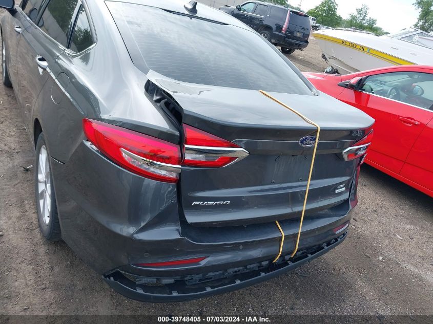 2020 Ford Fusion Se VIN: 3FA6P0HD2LR166043 Lot: 39748405