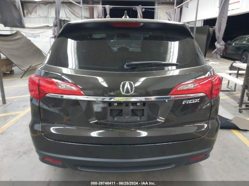 2015 Acura Rdx VIN: 5J8TB3H32FL017348 Lot: 39748411