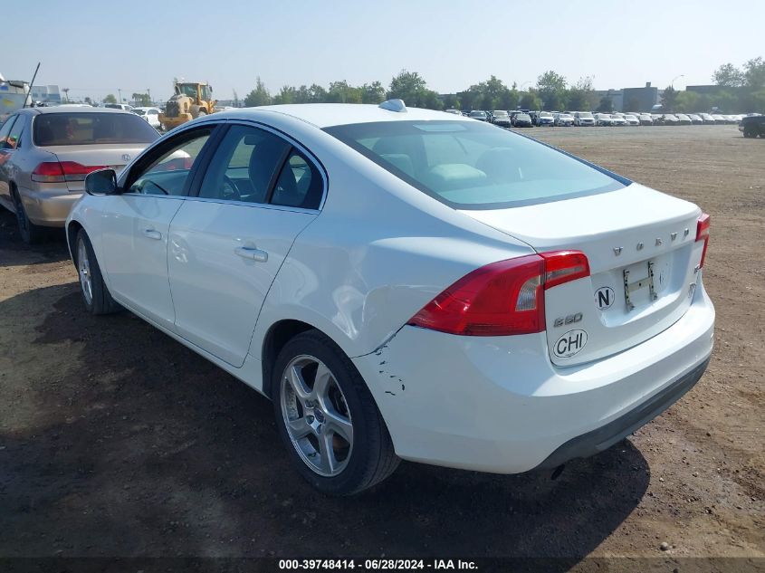 2012 Volvo S60 T5 VIN: YV1622FS2C2102539 Lot: 39748414