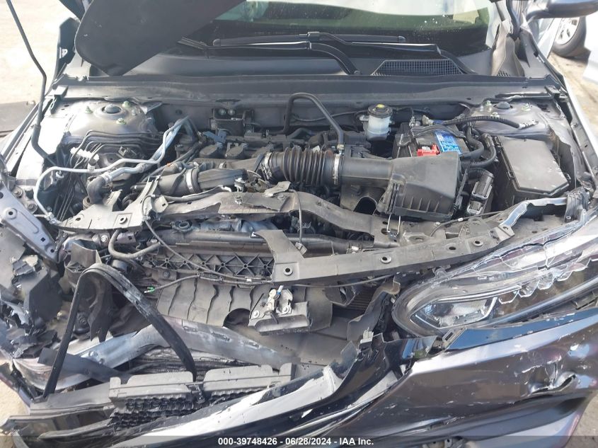 2021 Honda Accord Lx VIN: 1HGCV1F17MA046771 Lot: 39748426