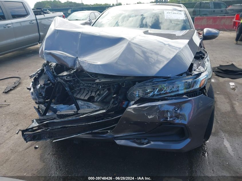 2021 Honda Accord Lx VIN: 1HGCV1F17MA046771 Lot: 39748426