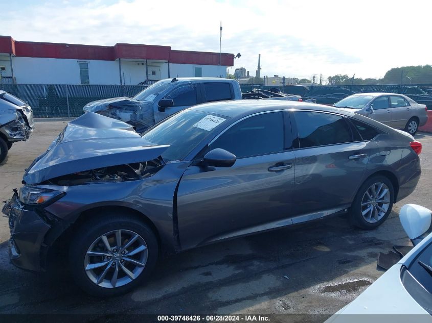 2021 Honda Accord Lx VIN: 1HGCV1F17MA046771 Lot: 39748426