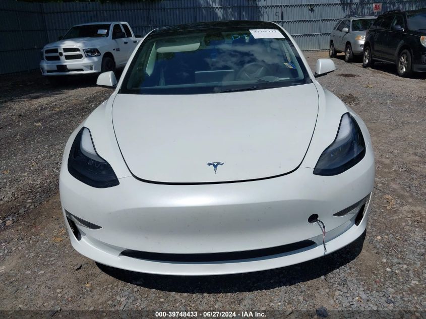 2023 Tesla Model 3 Rear-Wheel Drive VIN: 5YJ3E1EA5PF509874 Lot: 39748433