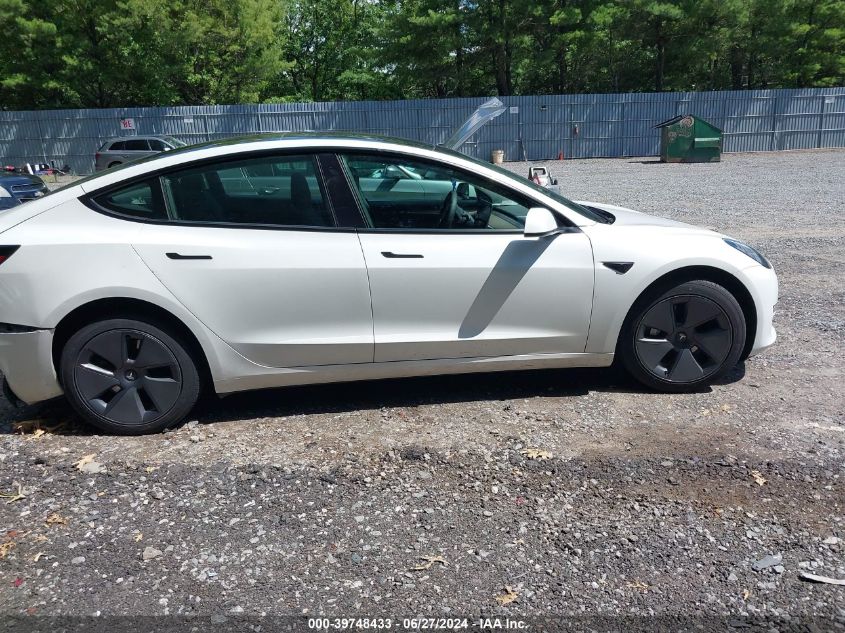 2023 Tesla Model 3 Rear-Wheel Drive VIN: 5YJ3E1EA5PF509874 Lot: 39748433