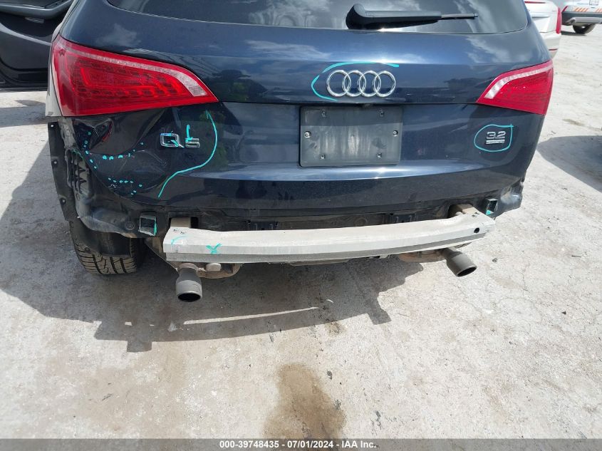 2010 Audi Q5 3.2 Premium VIN: WA1LKAFP9AA051326 Lot: 39748435