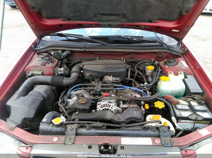 2002 Subaru Forester S VIN: JF1SF65642H743990 Lot: 39748442