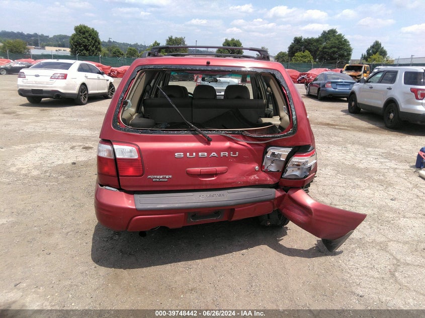 2002 Subaru Forester S VIN: JF1SF65642H743990 Lot: 39748442