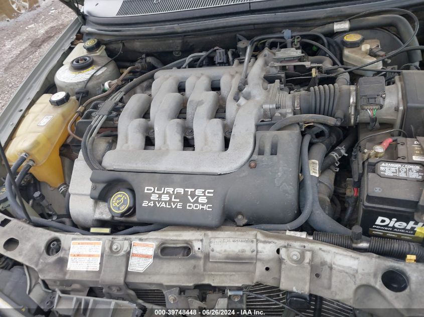 1998 Ford Contour VIN: 1FAFP66L4WK313453 Lot: 39748448