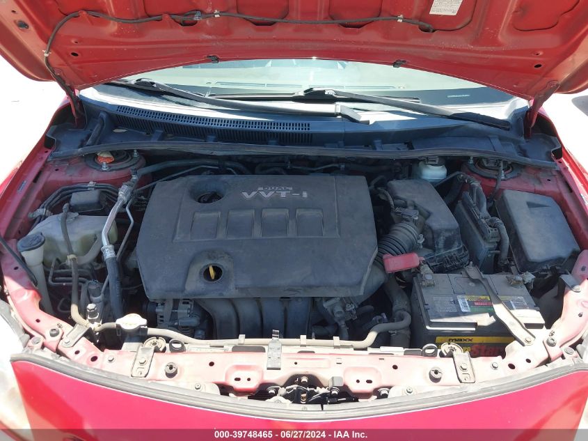 2010 Toyota Corolla Le VIN: 2T1BU4EE5AC498180 Lot: 39748465