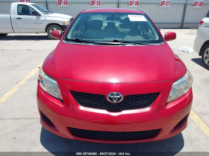 2010 Toyota Corolla Le VIN: 2T1BU4EE5AC498180 Lot: 39748465