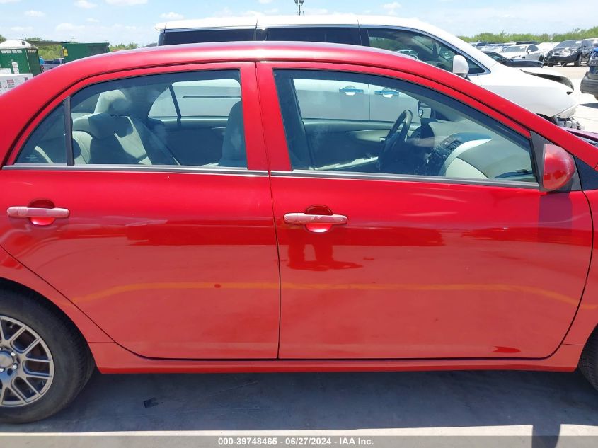 2010 Toyota Corolla Le VIN: 2T1BU4EE5AC498180 Lot: 39748465