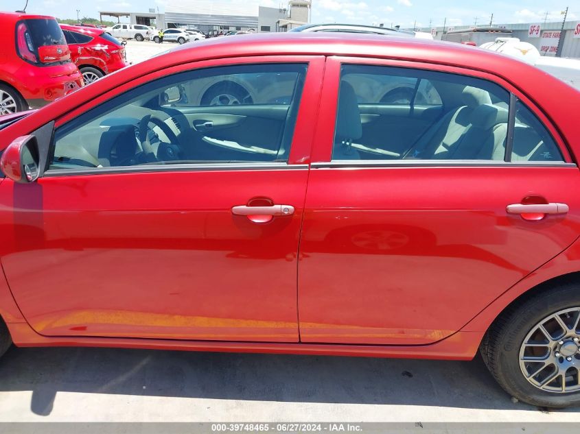 2010 Toyota Corolla Le VIN: 2T1BU4EE5AC498180 Lot: 39748465