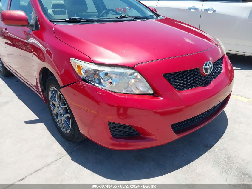 2010 Toyota Corolla Le VIN: 2T1BU4EE5AC498180 Lot: 39748465