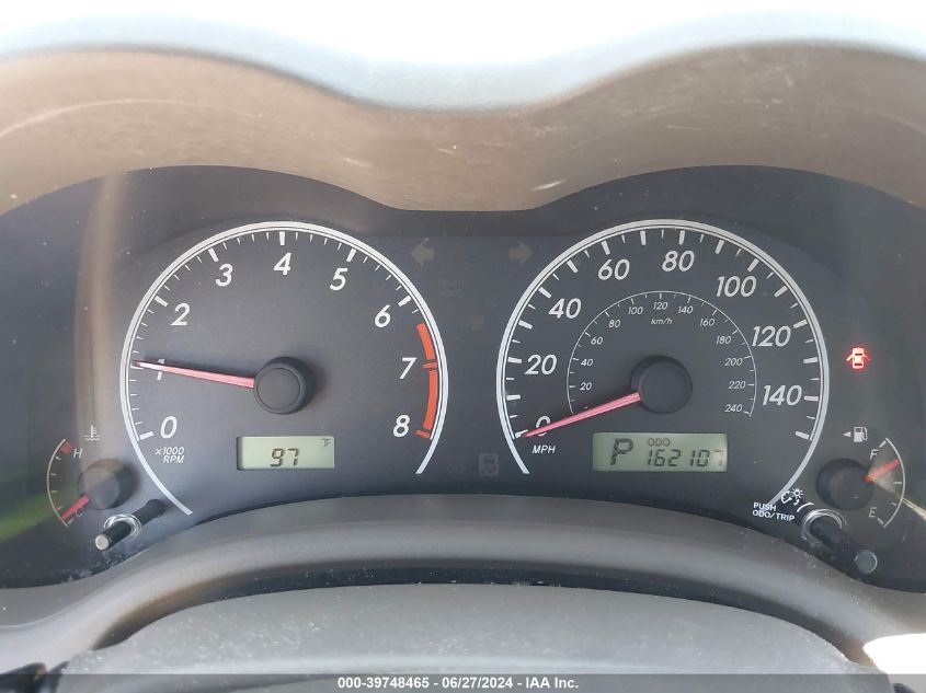 2010 Toyota Corolla Le VIN: 2T1BU4EE5AC498180 Lot: 39748465