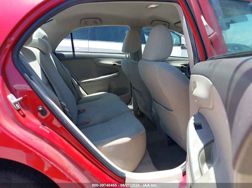 2010 Toyota Corolla Le VIN: 2T1BU4EE5AC498180 Lot: 39748465