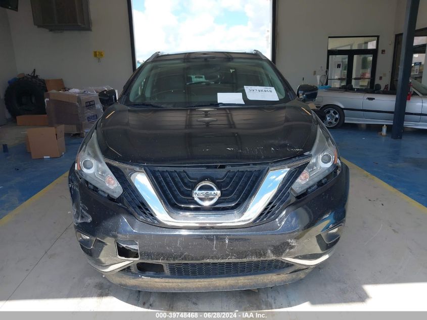 2018 Nissan Murano Platinum VIN: 5N1AZ2MH5JN114985 Lot: 39748468