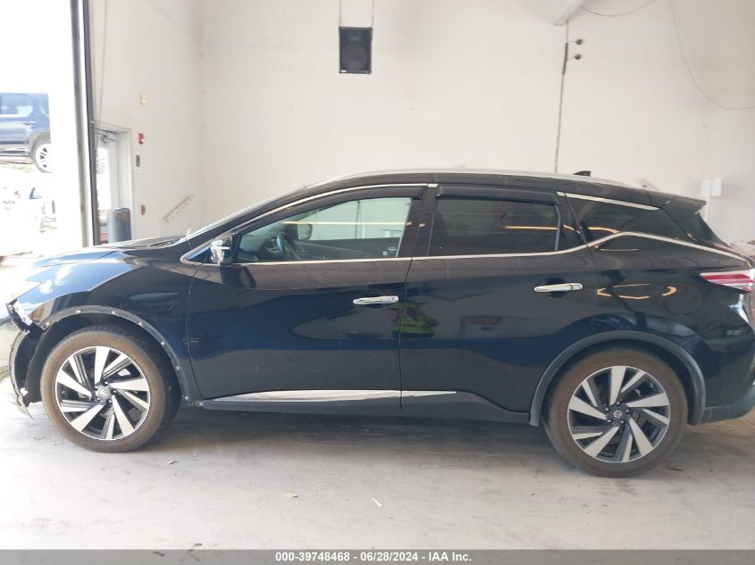 2018 Nissan Murano Platinum VIN: 5N1AZ2MH5JN114985 Lot: 39748468