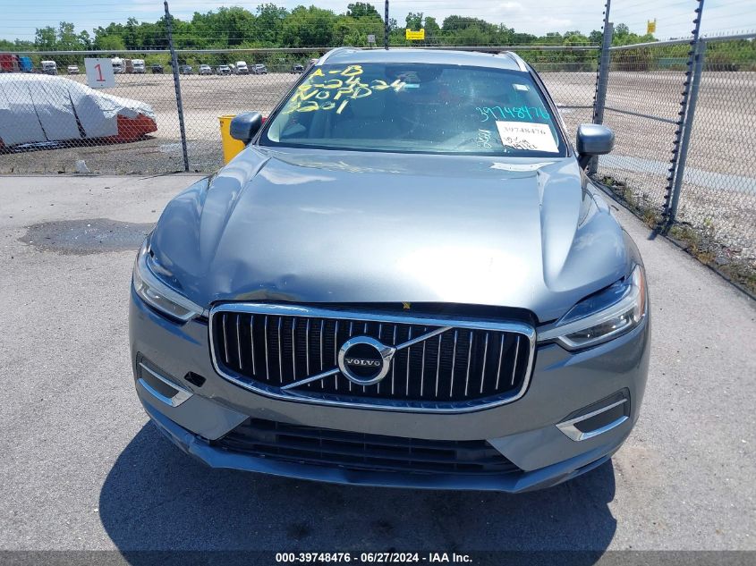 2021 Volvo Xc60 T5 Inscription VIN: YV4102DLXM1698201 Lot: 39748476