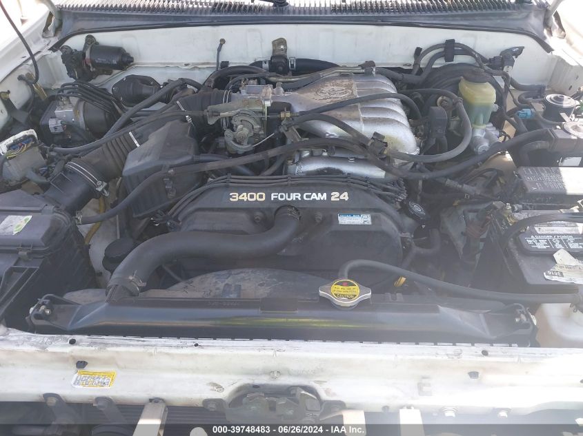 2000 Toyota 4Runner Sr5 V6 VIN: JT3GN86R9Y0162391 Lot: 39748483