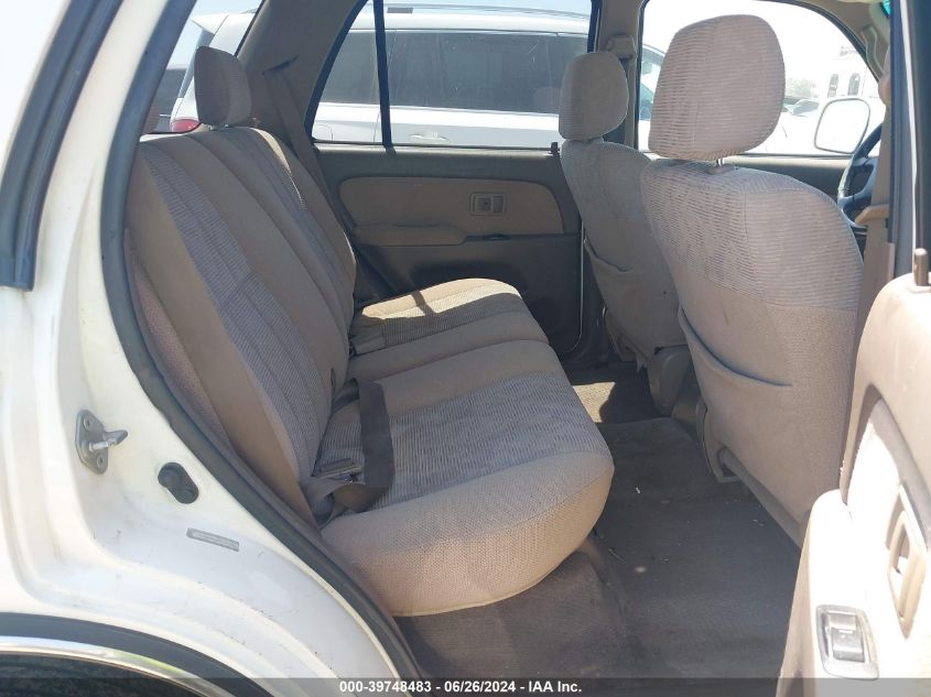 2000 Toyota 4Runner Sr5 V6 VIN: JT3GN86R9Y0162391 Lot: 39748483