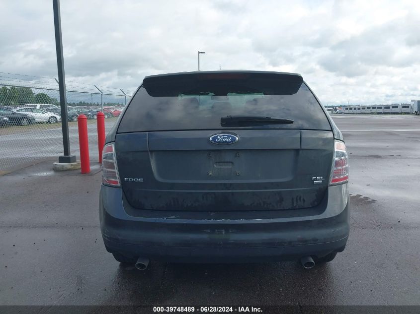2007 Ford Edge Sel VIN: 2FMDK48C67BA67594 Lot: 39748489