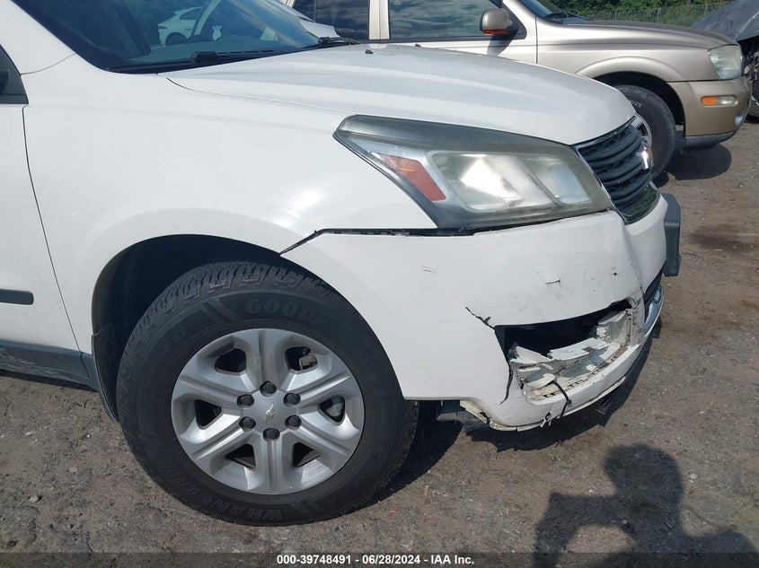 2015 Chevrolet Traverse Ls VIN: 1GNKVFEDXFJ294431 Lot: 39748491
