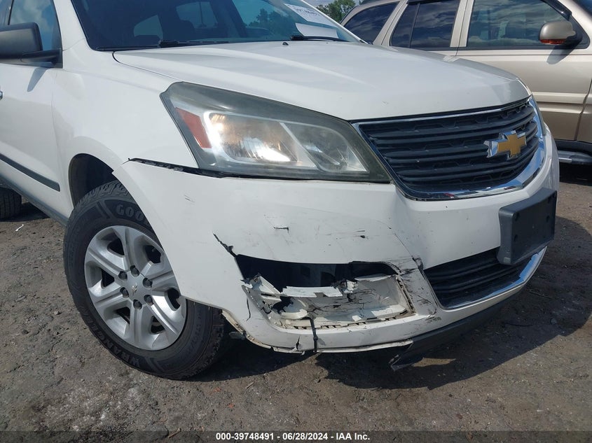 2015 Chevrolet Traverse Ls VIN: 1GNKVFEDXFJ294431 Lot: 39748491
