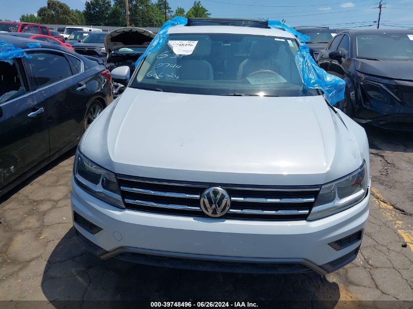 2019 Volkswagen Tiguan 2.0T Se/2.0T Sel/2.0T Sel R-Line/2.0T Sel R-Line Black VIN: 3VV3B7AX8KM040744 Lot: 39748496