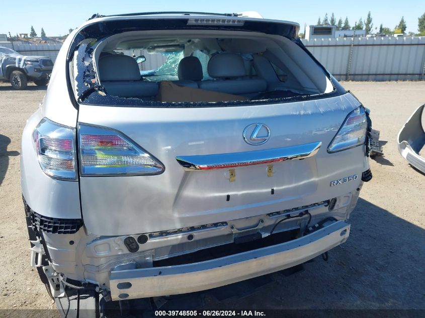 2011 Lexus Rx 350 350 VIN: 2T2ZK1BA3BC052563 Lot: 39748505