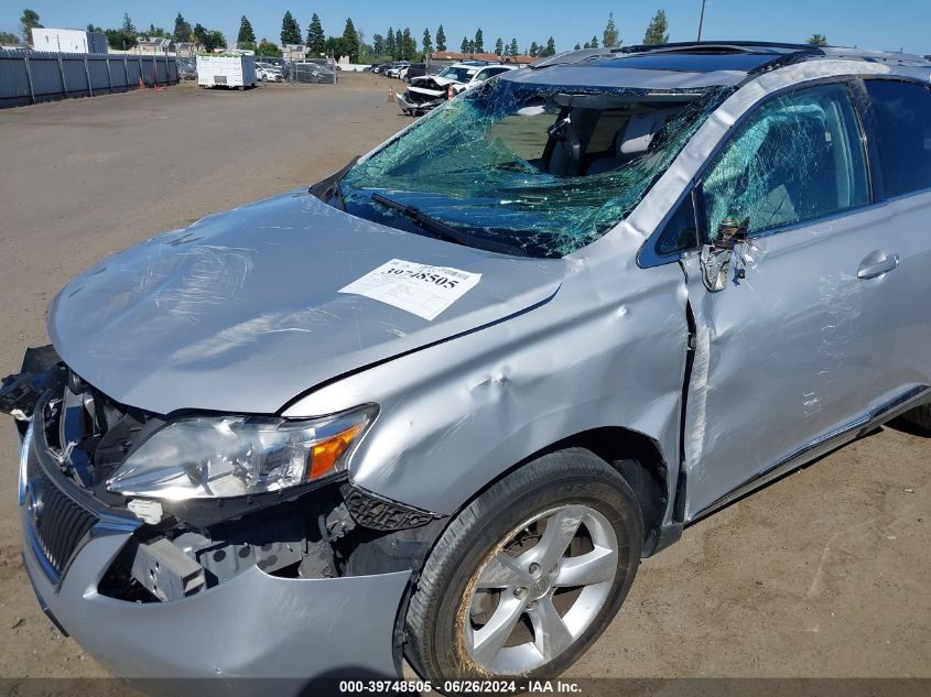 2011 Lexus Rx 350 350 VIN: 2T2ZK1BA3BC052563 Lot: 39748505