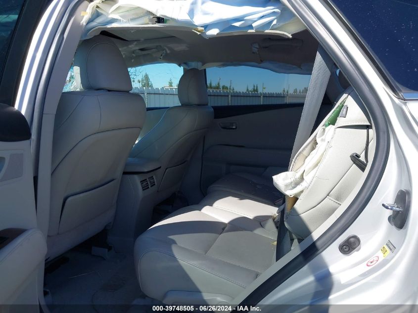 2011 Lexus Rx 350 350 VIN: 2T2ZK1BA3BC052563 Lot: 39748505