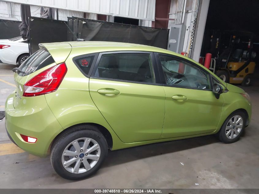 2012 Ford Fiesta Se VIN: 3FADP4EJ9CM218676 Lot: 39748510