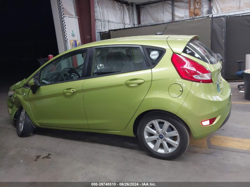 2012 Ford Fiesta Se VIN: 3FADP4EJ9CM218676 Lot: 39748510