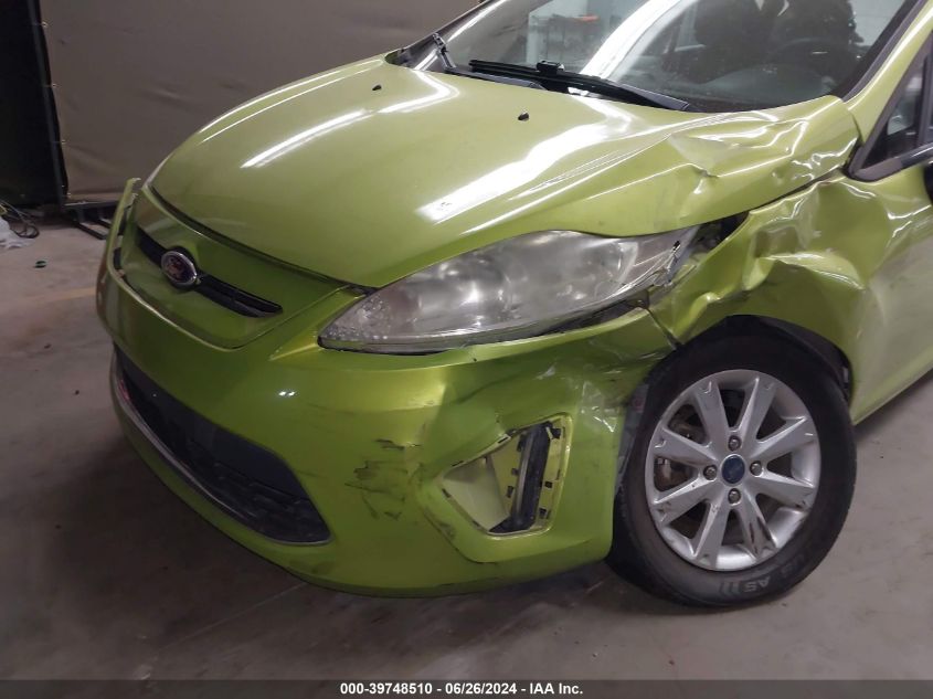 2012 Ford Fiesta Se VIN: 3FADP4EJ9CM218676 Lot: 39748510