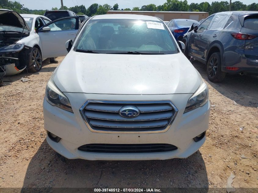 2017 Subaru Legacy 2.5I Premium VIN: 4S3BNAF6XH3044318 Lot: 39748512