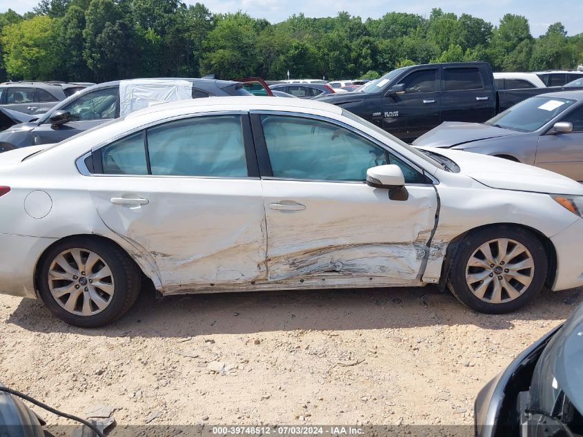 2017 Subaru Legacy 2.5I Premium VIN: 4S3BNAF6XH3044318 Lot: 39748512