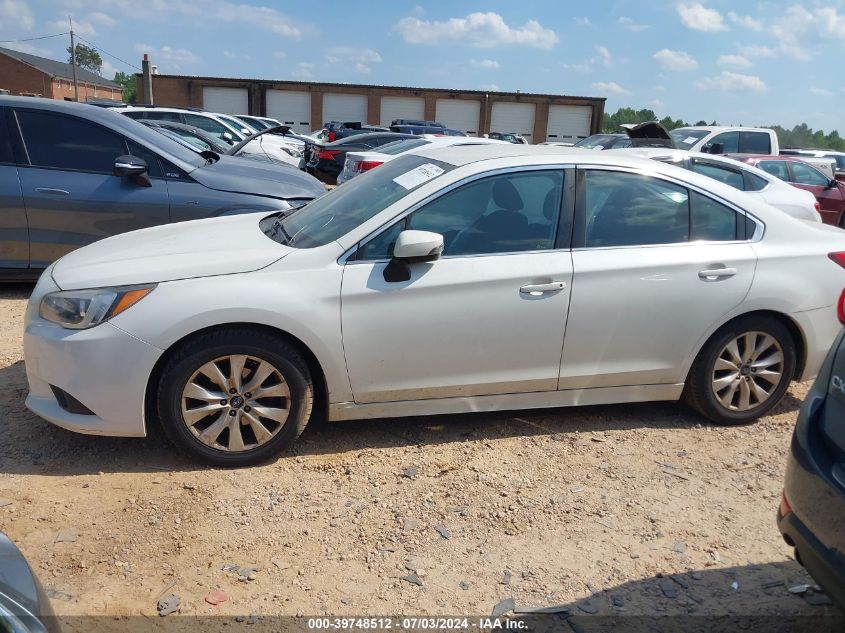 2017 Subaru Legacy 2.5I Premium VIN: 4S3BNAF6XH3044318 Lot: 39748512