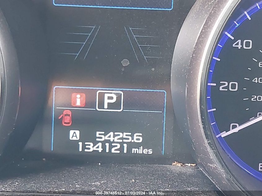 2017 Subaru Legacy 2.5I Premium VIN: 4S3BNAF6XH3044318 Lot: 39748512