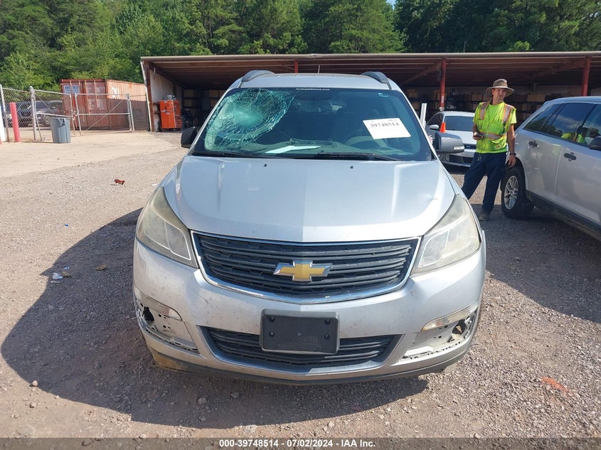 2016 Chevrolet Traverse Ls VIN: 1GNKRFKD1GJ207235 Lot: 39748514