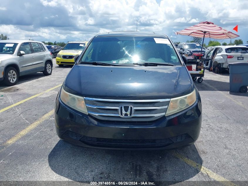 2011 Honda Odyssey Ex-L VIN: 5FNRL5H66BB082423 Lot: 39748516